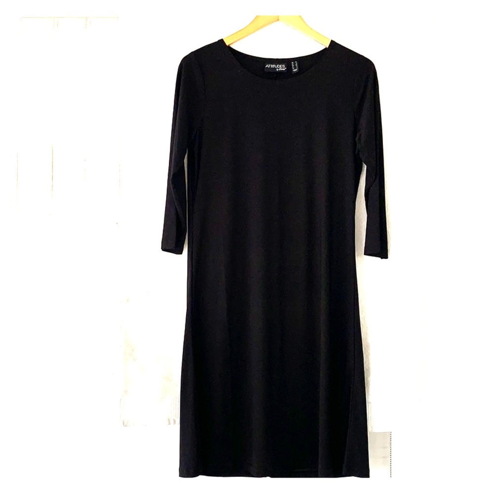 Attitudes by Renee black cocktail dress.